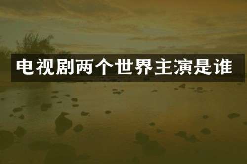 电视剧两个世界主演是谁