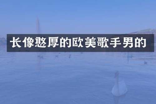 长像憨厚的欧美歌手男的