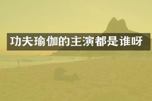 功夫瑜伽的主演都是谁呀