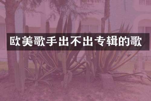 欧美歌手出不出专辑的歌