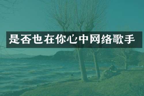 是否也在你心中网络歌手