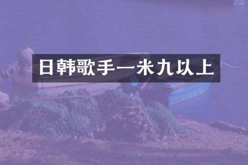 日韩歌手一米九以上