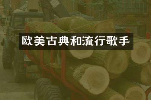 欧美古典和流行歌手