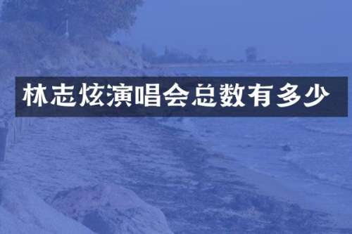 林志炫演唱会总数有多少
