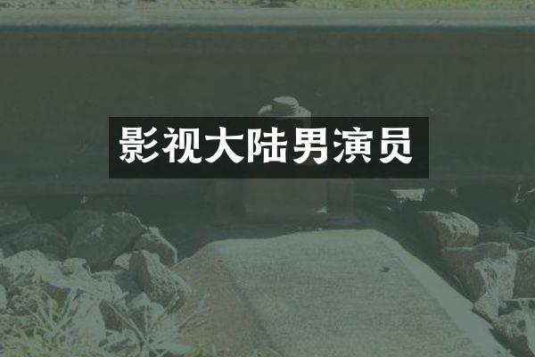 影视大陆男演员