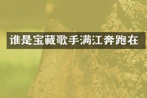 谁是宝藏歌手满江奔跑在