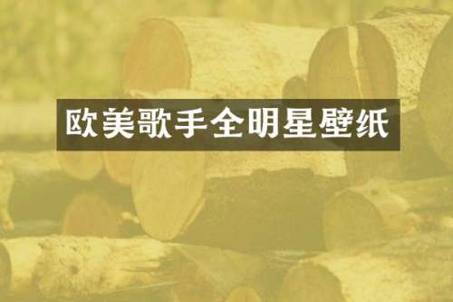 欧美歌手全明星壁纸