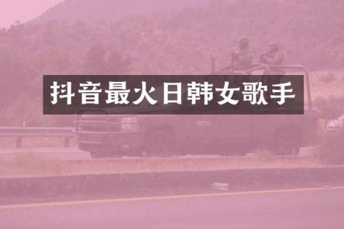 抖音最火日韩女歌手