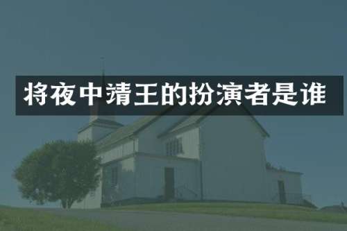将夜中靖王的扮演者是谁