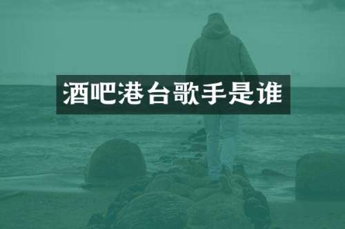 酒吧港台歌手是谁