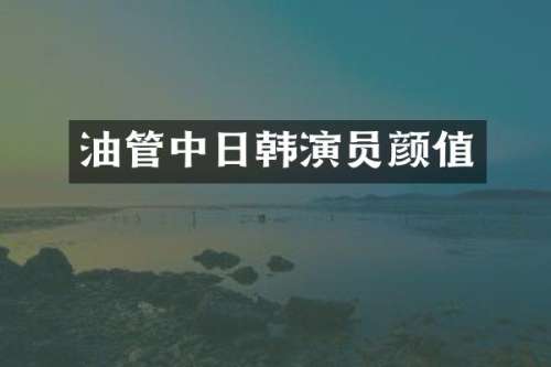 油管中日韩演员颜值
