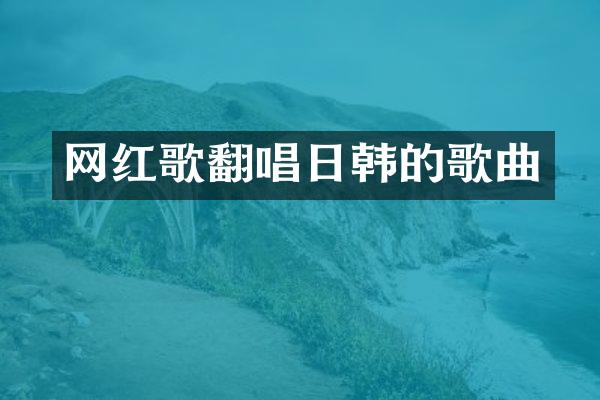 网红歌翻唱日韩的歌曲