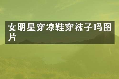 女明星穿凉鞋穿袜子吗图片