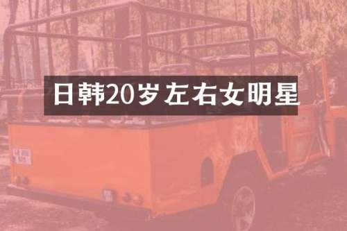 日韩20岁左右女明星