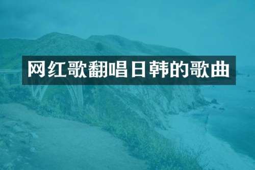 网红歌翻唱日韩的歌曲