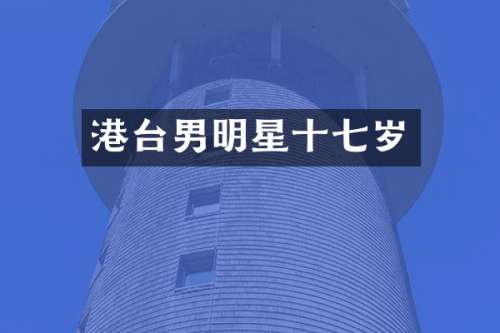 港台男明星十七岁
