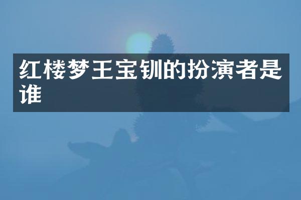 红楼梦王宝钏的扮演者是谁