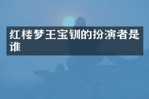 红楼梦王宝钏的扮演者是谁