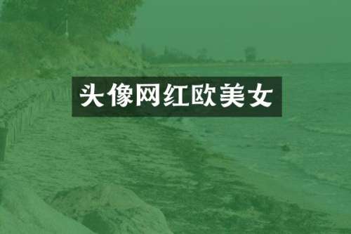 头像网红欧