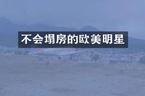 不会塌房的欧美明星