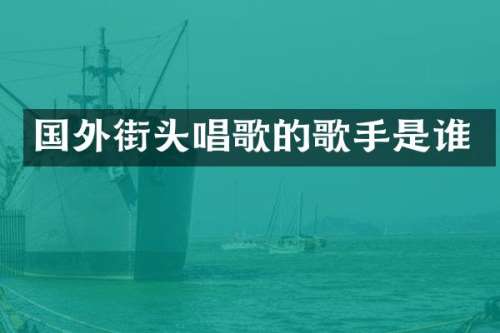 国外街头唱歌的歌手是谁