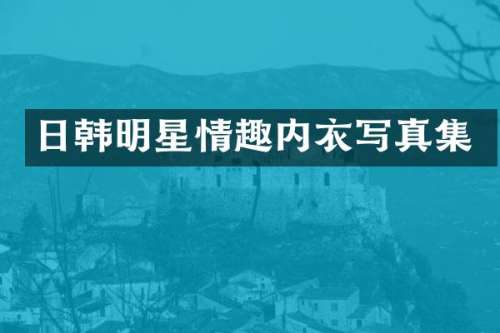 日韩明星情趣内衣写真集