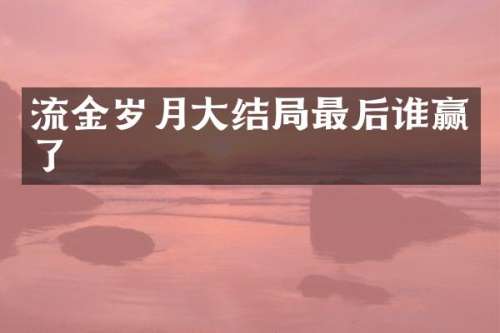 流金岁月大结局最后谁赢了