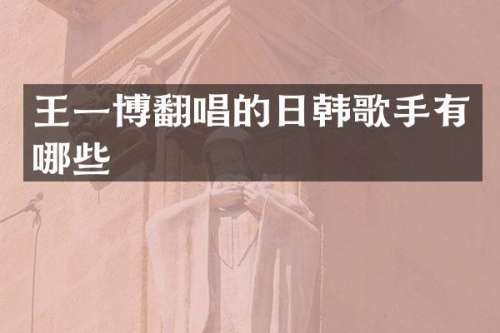王一博翻唱的日韩歌手有哪些