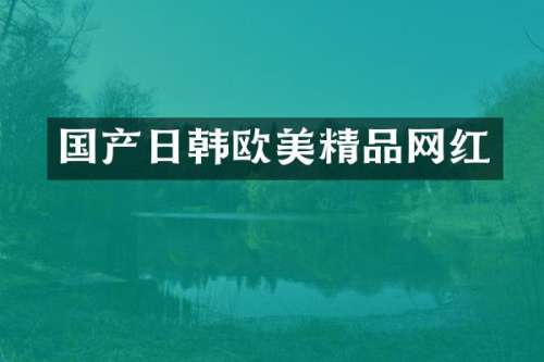 国产日韩欧美精品网红