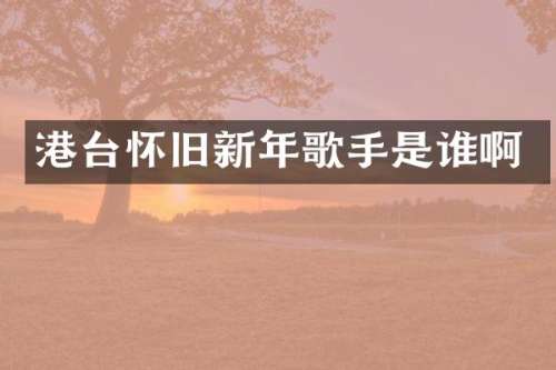 港台怀旧新年歌手是谁啊