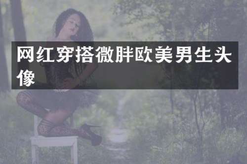 网红穿搭微胖欧美男生头像