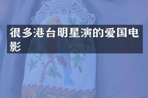 很多港台明星演的爱国电影