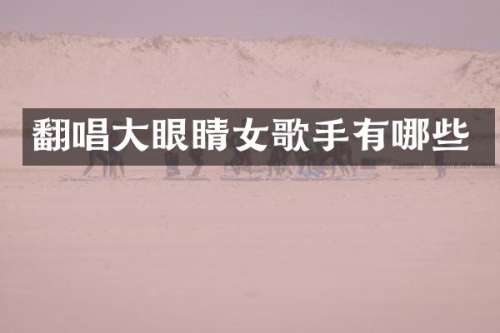 翻唱大眼睛女歌手有哪些