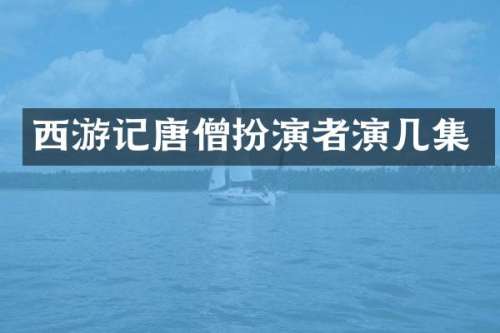 西游记唐僧扮演者演几集