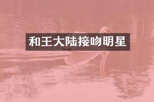 和王大陆接吻明星
