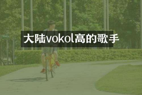 大陆vokol高的歌手