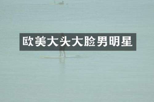 欧美大头大脸男明星