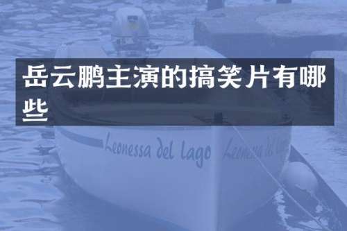 岳云鹏主演的搞笑片有哪些