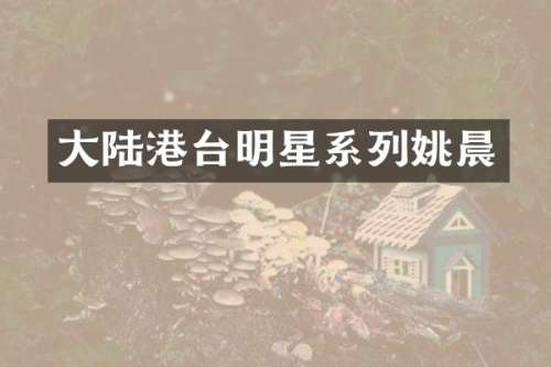 大陆港台明星系列姚晨