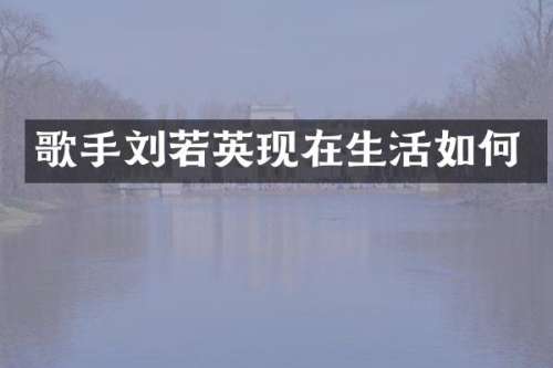 歌手刘若英现在生活如何