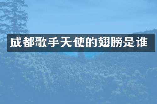 成都歌手天使的翅膀是谁