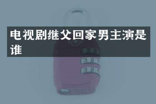 电视剧继父回家男主演是谁
