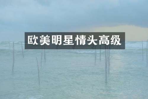 欧美明星情头高级
