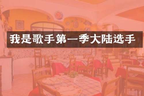我是歌手第一季大陆选手