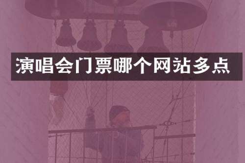 演唱会门票哪个网站多点