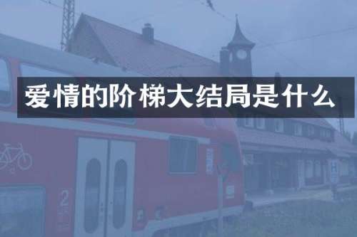 爱情的阶梯大结局是什么