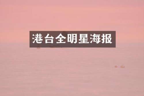 港台全明星海报