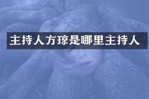 主持人方琼是哪里主持人