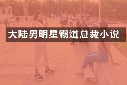 大陆男明星霸道总裁小说