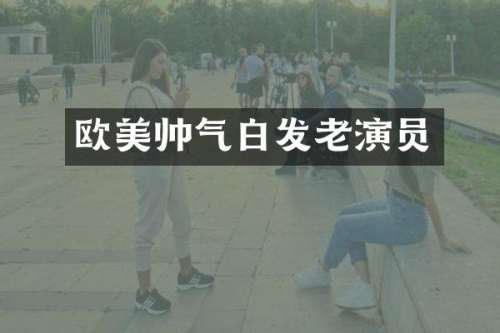 欧美帅气白发老演员